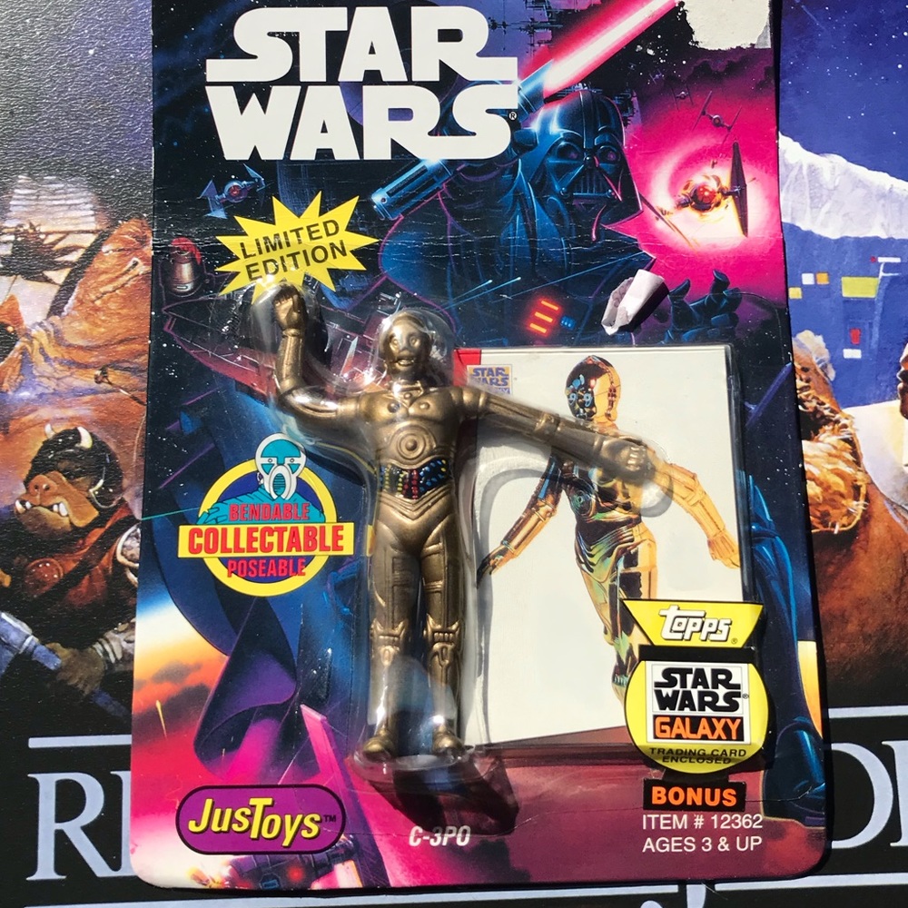Limited Edition C-3PO Bend-ems Figure